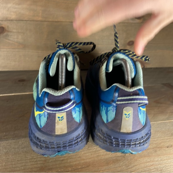 hoka one speedgoat 3 womens size 9.5 shoes blue athletic trail hiking sneakers - Picture 4 of 9